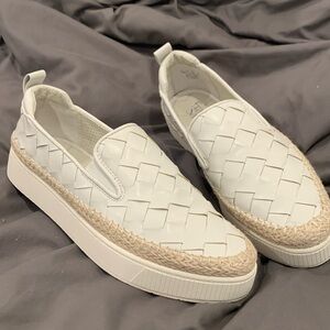 👟 Franco Sarto Platform Loafer Sneakers 8.5 NWOT Effortlessly Polished Modern